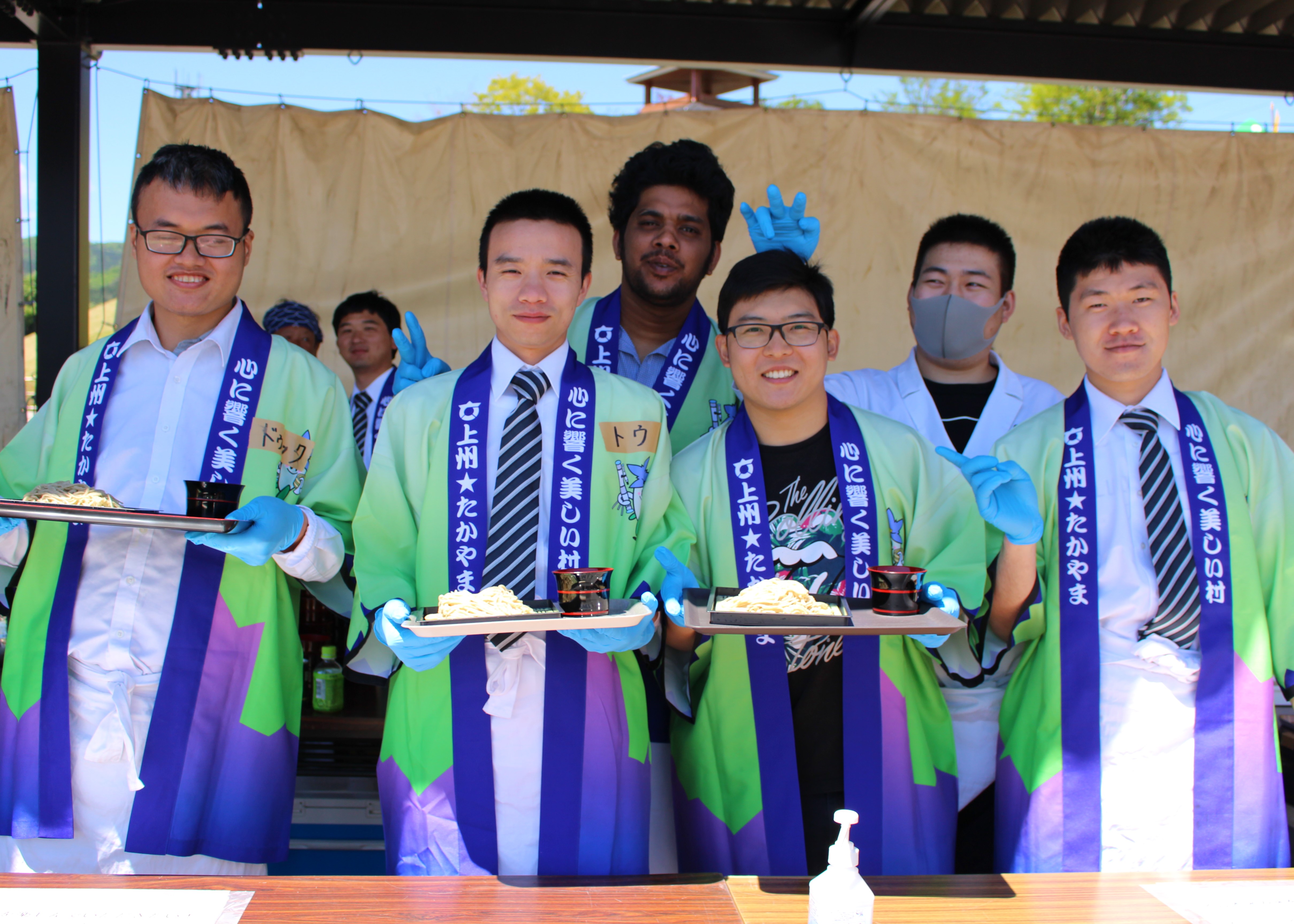 高山村そば祭りに参加