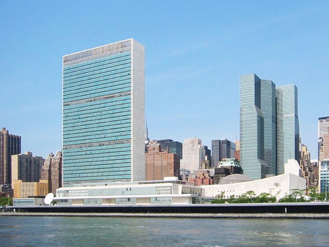 United Nations Headquarter located in New York