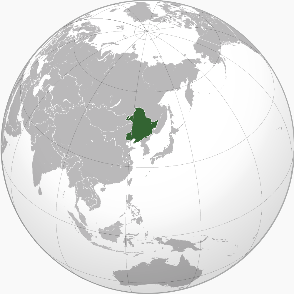 Manchuria map
