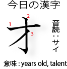 今日の漢字