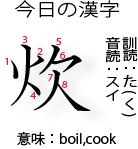 今日の漢字