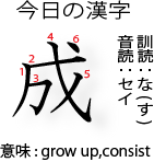 今日の漢字